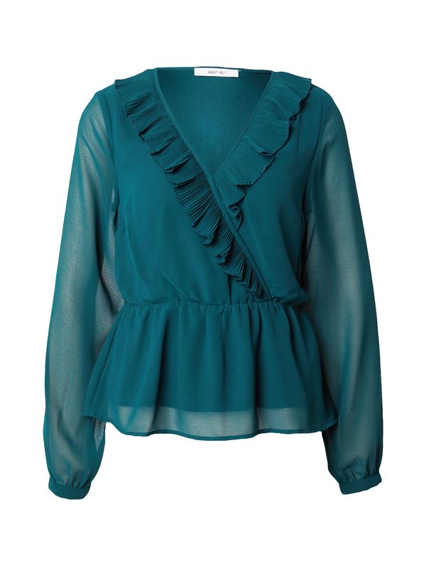 ABOUT YOU ABOUT YOU Bluza 'Cassia'  tamno zelena