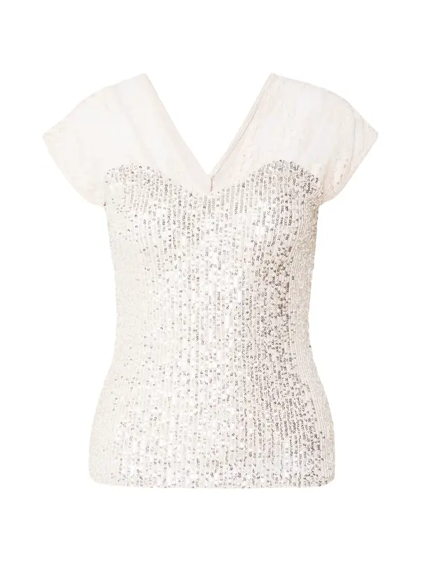 ABOUT YOU ABOUT YOU Bluza 'Gina'  boja pijeska / srebro