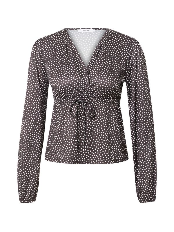 ABOUT YOU ABOUT YOU Bluza 'Isabelle'  crna / bijela