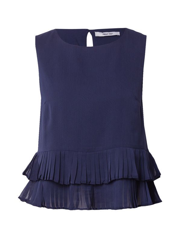 ABOUT YOU ABOUT YOU Bluza 'Line'  tamno plava