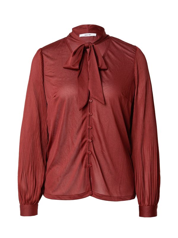 ABOUT YOU ABOUT YOU Bluza 'Maggie'  tamno smeđa