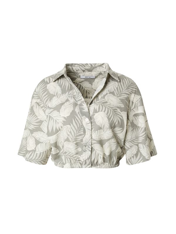 ABOUT YOU ABOUT YOU Bluza 'Nena Blouse'  bež / svijetlozelena