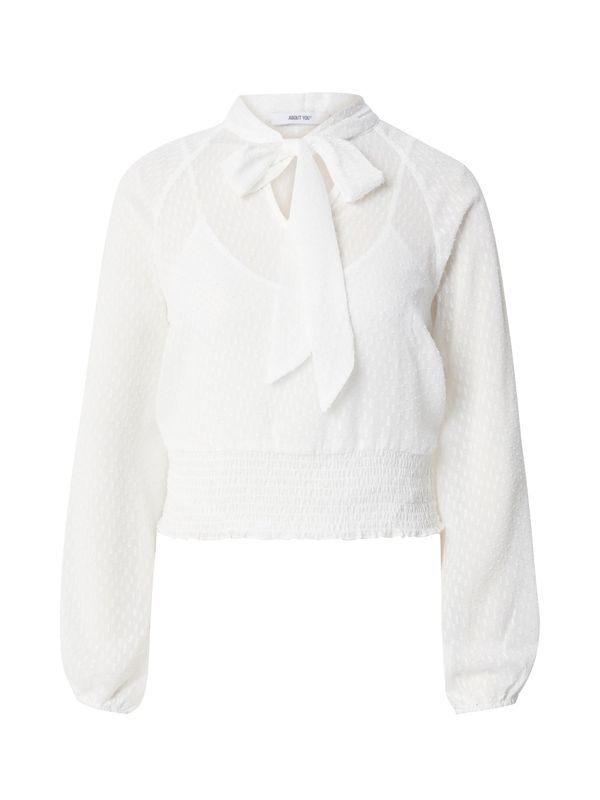 ABOUT YOU ABOUT YOU Bluza 'Rebecca'  bijela