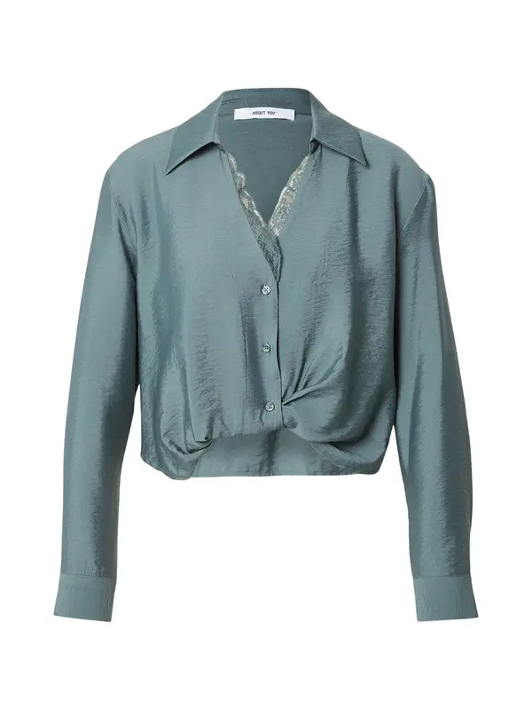 ABOUT YOU ABOUT YOU Bluza 'River'  smaragdno zelena