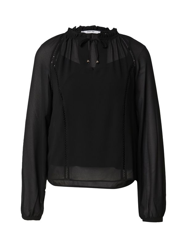 ABOUT YOU ABOUT YOU Bluza 'Simona'  crna