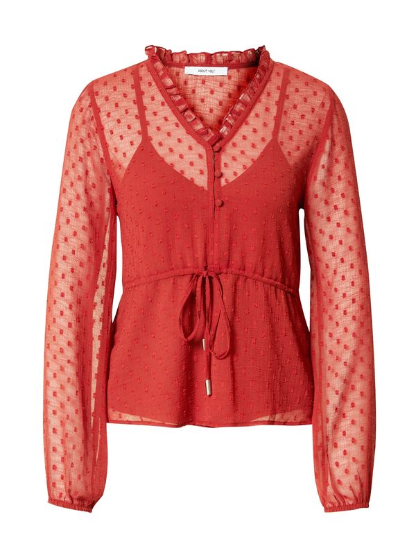 ABOUT YOU ABOUT YOU Bluza 'Tessa'  hrđavo crvena