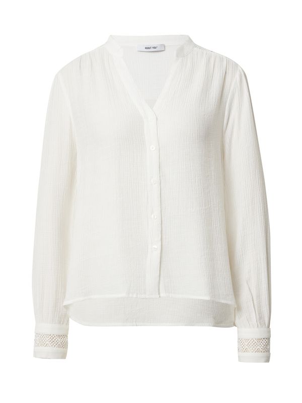 ABOUT YOU ABOUT YOU Bluza 'Valentina'  bijela