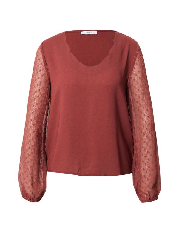 ABOUT YOU ABOUT YOU Bluza 'Vivian'  hrđavo crvena