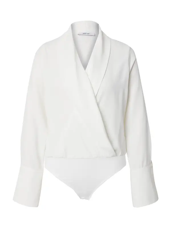ABOUT YOU ABOUT YOU Bodi bluza 'Gitta'  bijela