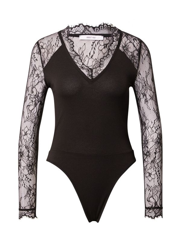 ABOUT YOU ABOUT YOU Bodi majica 'Joelina'  crna