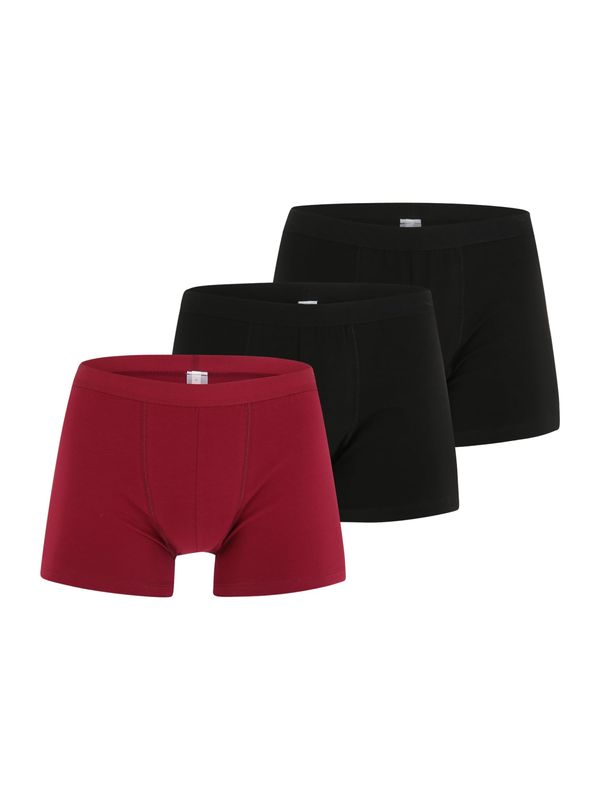 ABOUT YOU ABOUT YOU Bokserice 'Mario'  bordo / crna