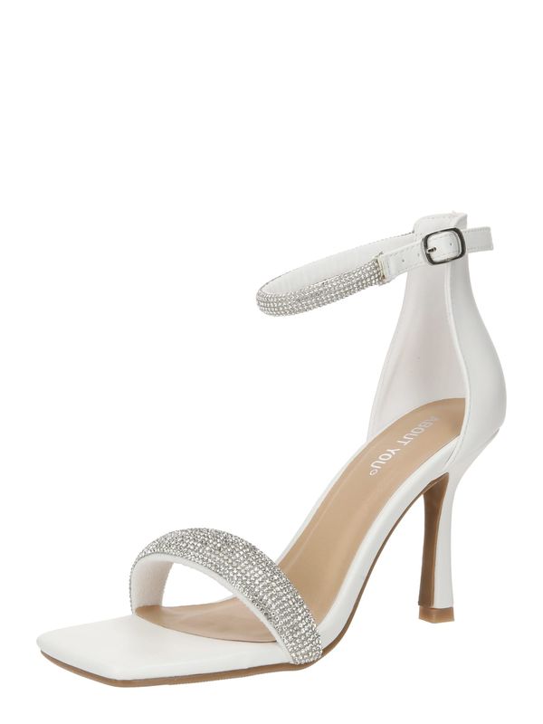 ABOUT YOU ABOUT YOU Cipele s potpeticom 'Janne'  bijela