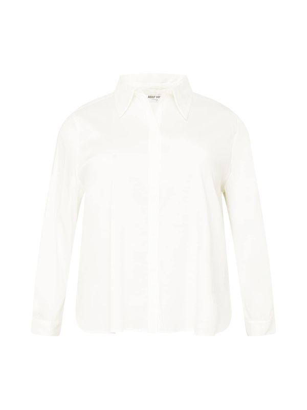 ABOUT YOU Curvy ABOUT YOU Curvy Bluza 'Eleonora'  bijela