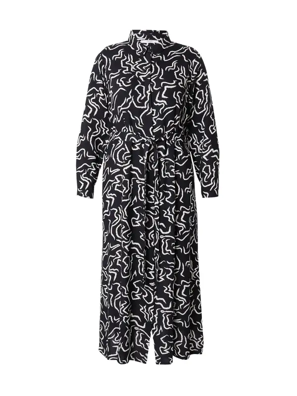 ABOUT YOU Curvy ABOUT YOU Curvy Haljina 'Aurelia'  crna / bijela