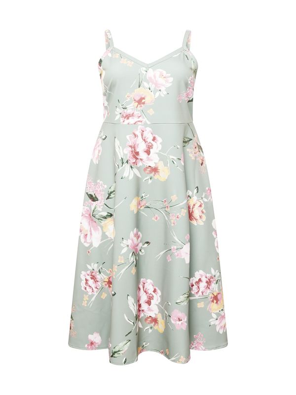 ABOUT YOU Curvy ABOUT YOU Curvy Haljina 'Candy'  zelena / miks boja