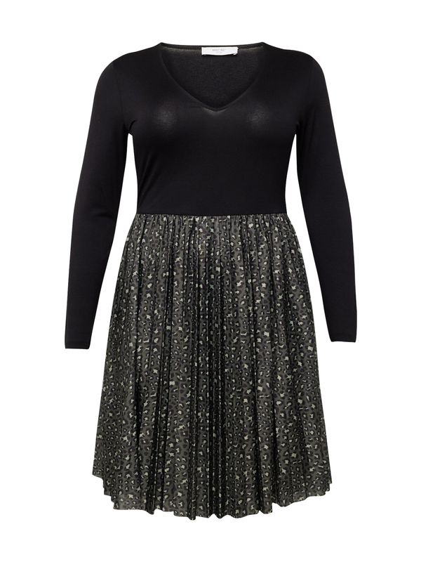 ABOUT YOU Curvy ABOUT YOU Curvy Haljina 'Geeske'  zelena / miks boja / crna