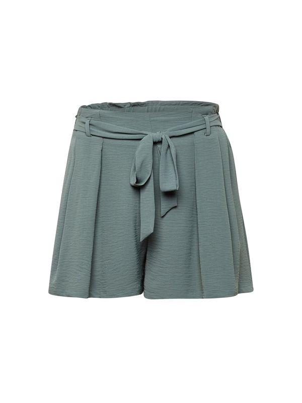 ABOUT YOU Curvy ABOUT YOU Curvy Hlače s naborima 'Lia'  pastelno zelena