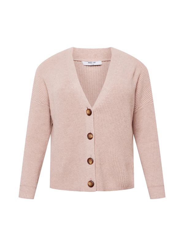 ABOUT YOU Curvy ABOUT YOU Curvy Kardigan 'KIMBERLY'  rosé