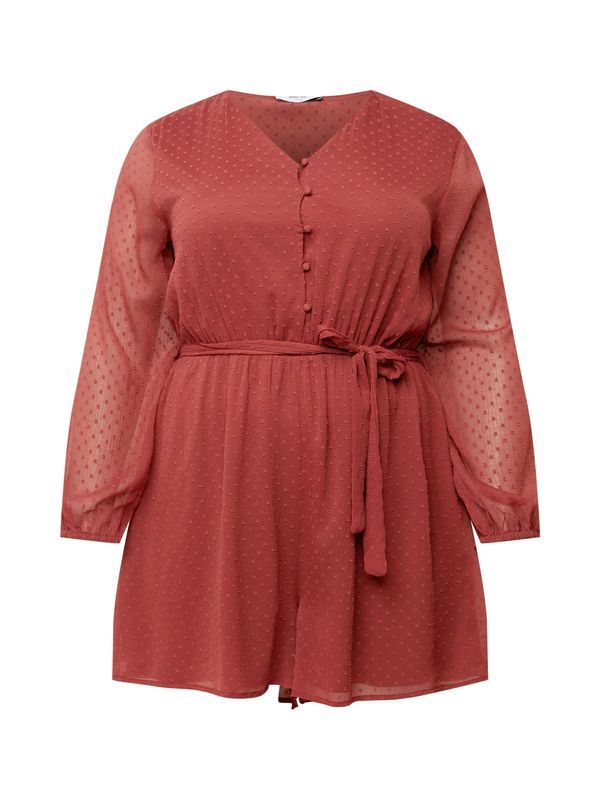 ABOUT YOU ABOUT YOU Curvy Kombinezon 'Maike'  hrđavo crvena
