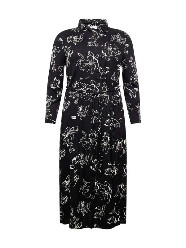 ABOUT YOU Curvy ABOUT YOU Curvy Košulja haljina 'Aurelia'  miks boja / crna / bijela