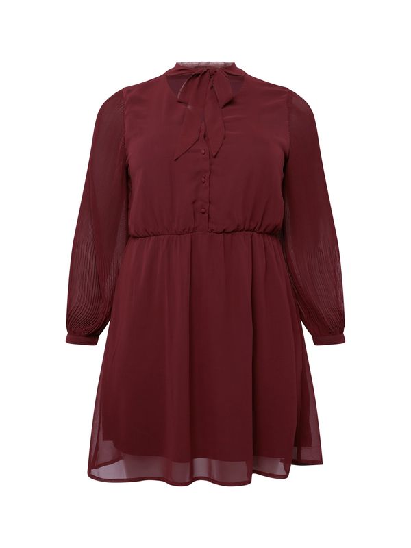 ABOUT YOU Curvy ABOUT YOU Curvy Košulja haljina 'Phoenix'  bordo