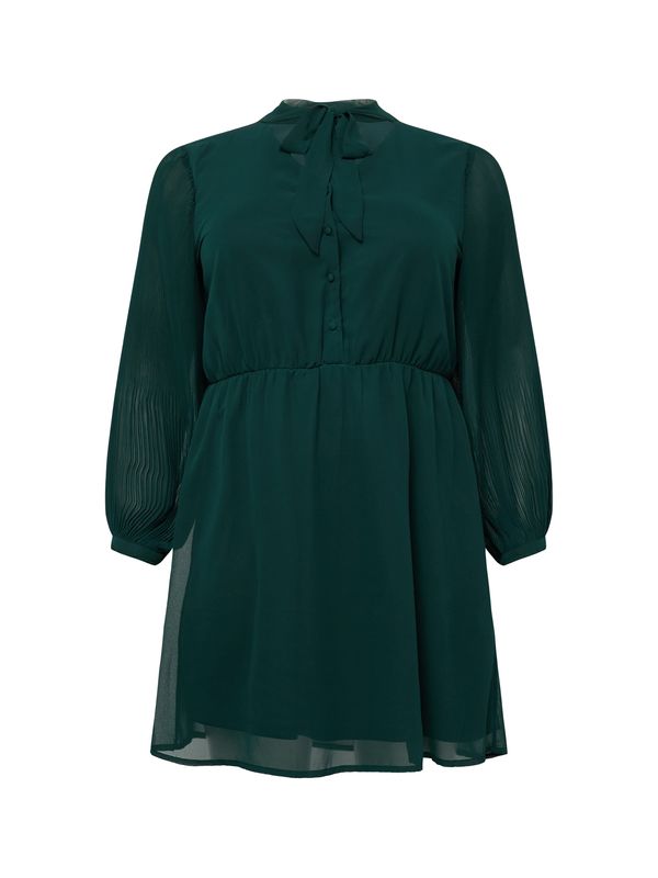 ABOUT YOU Curvy ABOUT YOU Curvy Košulja haljina 'Phoenix'  tamno zelena