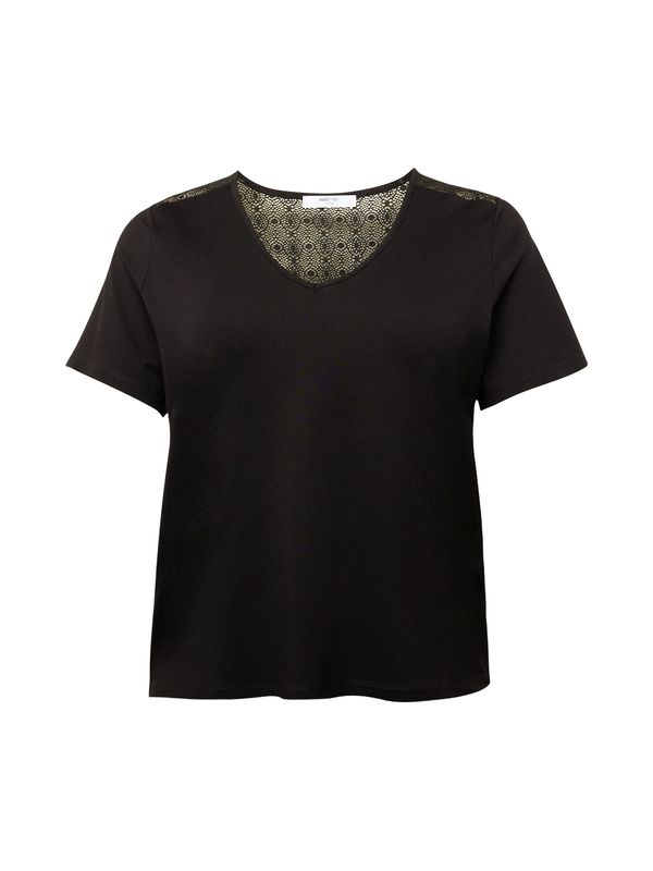 ABOUT YOU Curvy ABOUT YOU Curvy Majica 'Charlotte'  crna