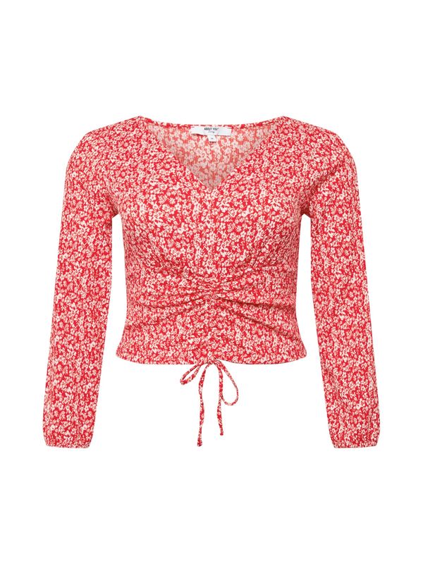 ABOUT YOU Curvy ABOUT YOU Curvy Majica 'Danai'  miks boja / crvena