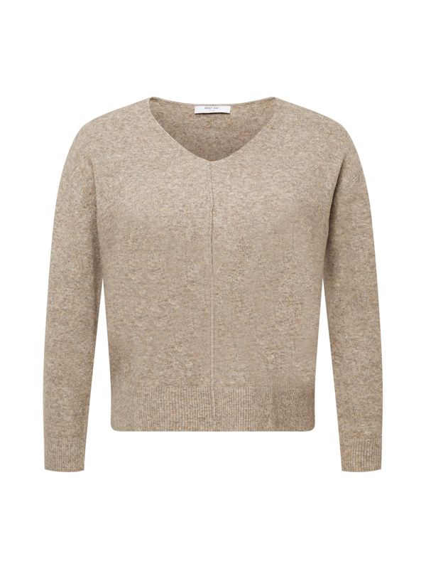 ABOUT YOU Curvy ABOUT YOU Curvy Pulover 'Asta'  smeđa melange