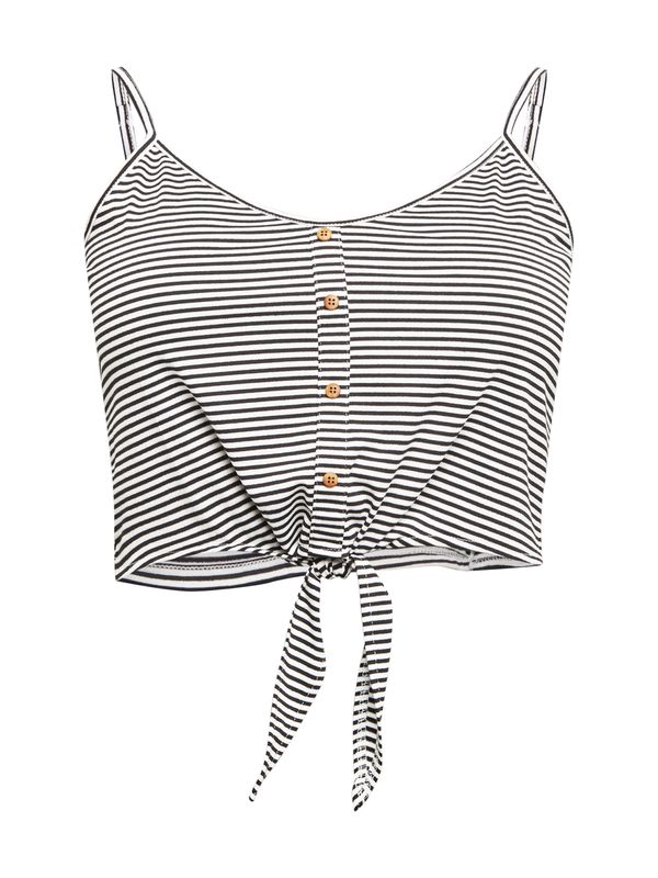 ABOUT YOU ABOUT YOU Curvy Top  crna / bijela