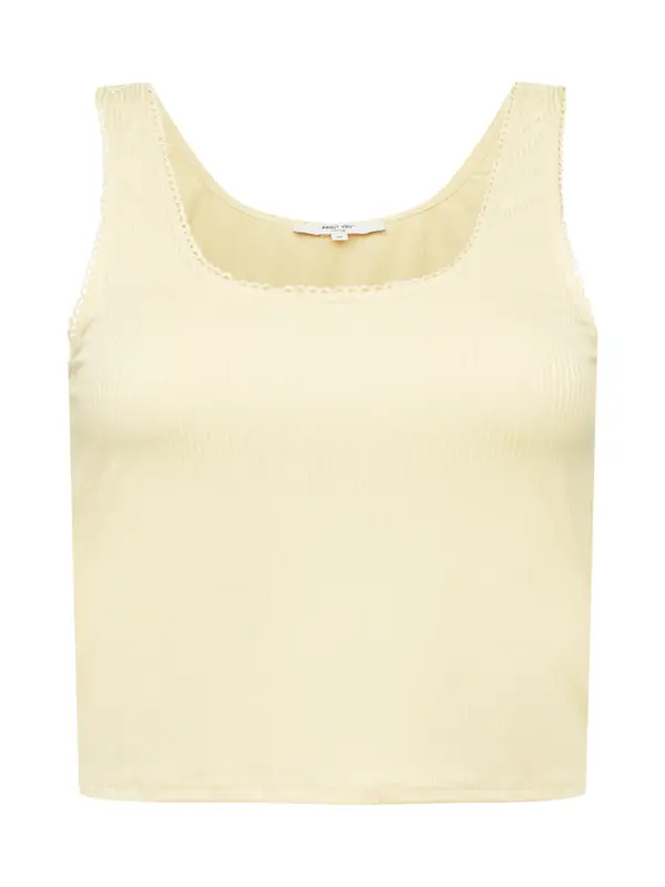 ABOUT YOU Curvy ABOUT YOU Curvy Top 'Greta'  pastelno žuta