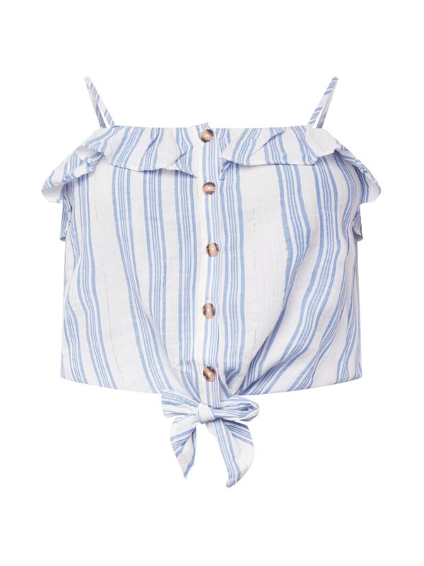 ABOUT YOU ABOUT YOU Curvy Top 'Lissi'  plava / bijela