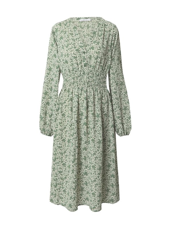 ABOUT YOU ABOUT YOU Haljina 'Cora'  zelena / prljavo bijela