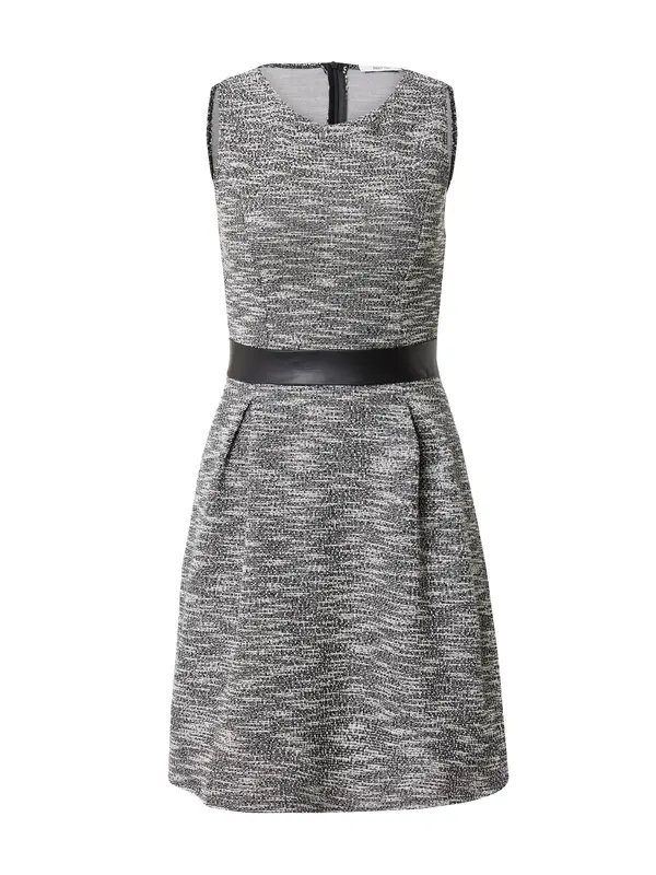 ABOUT YOU ABOUT YOU Haljina 'Danielle'  siva melange / crna / bijela