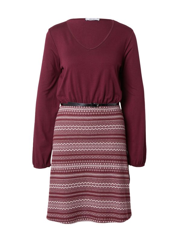 ABOUT YOU ABOUT YOU Haljina 'Elfi Dress'  bordo / bijela