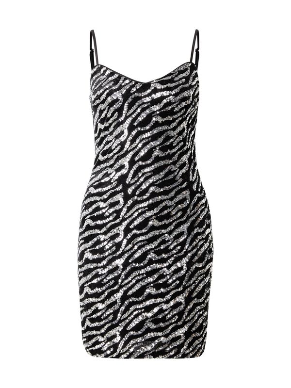 ABOUT YOU ABOUT YOU Haljina 'Natalia'  crna / srebro