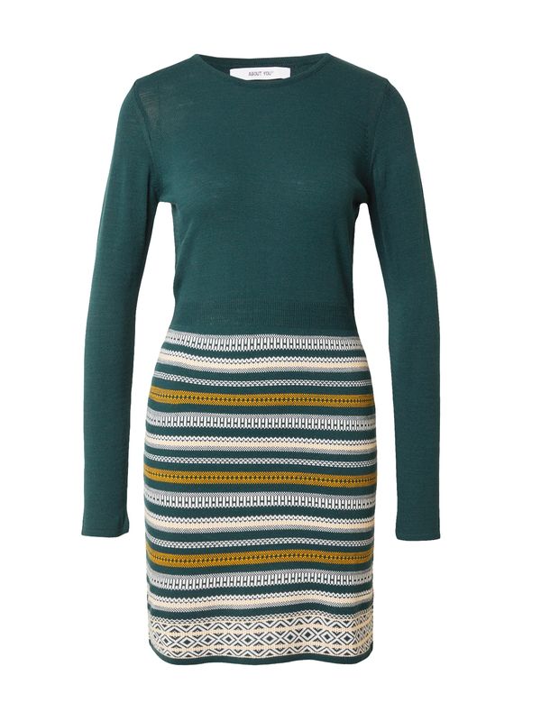 ABOUT YOU ABOUT YOU Haljina 'Penelope'  tamno zelena / miks boja