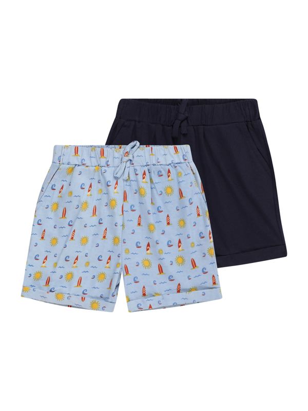 ABOUT YOU ABOUT YOU Hlače 'Hayden'  svijetloplava / tamno plava / žuta / crvena