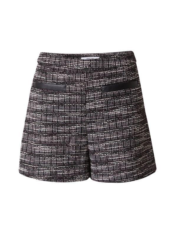 ABOUT YOU ABOUT YOU Hlače 'Joanna'  crna / bijela