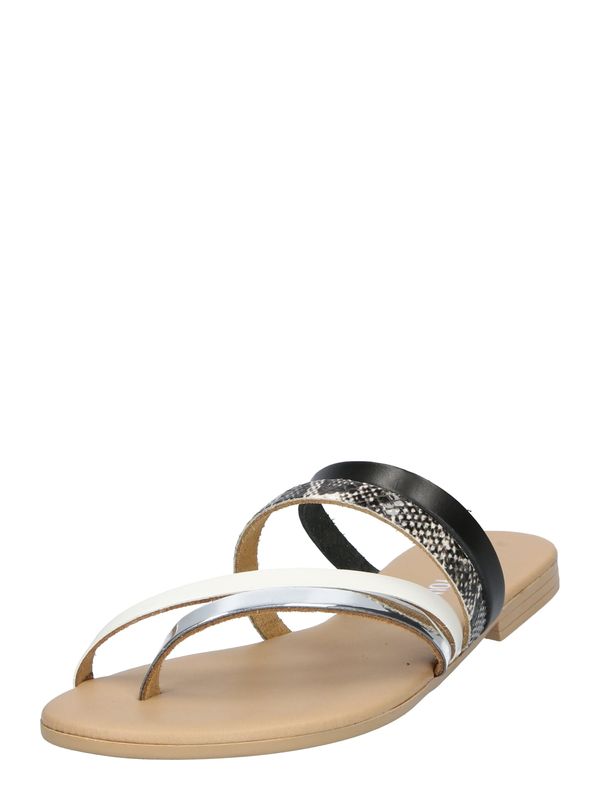 ABOUT YOU ABOUT YOU Japanke 'FLORENTINE'  crna / srebro / bijela