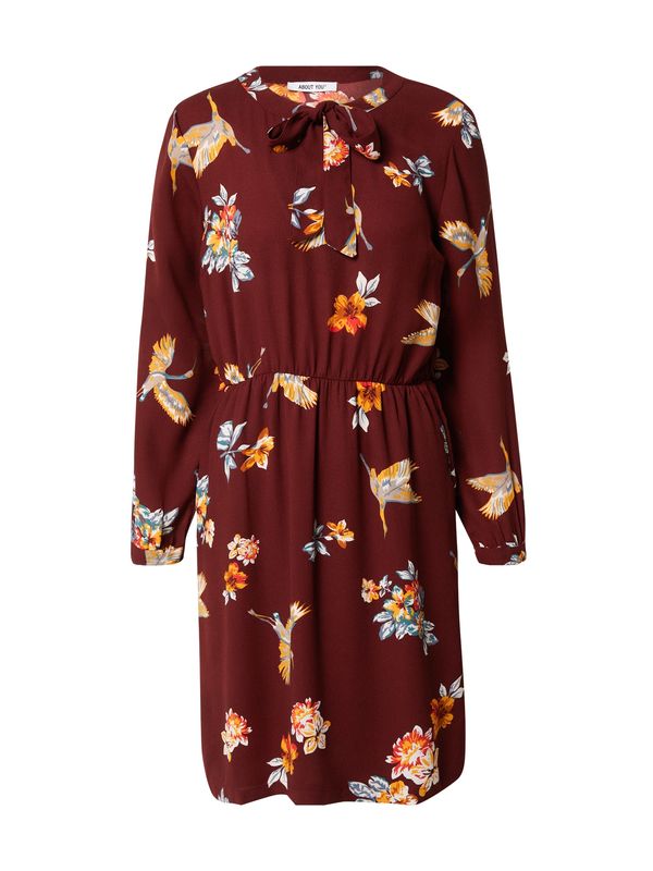 ABOUT YOU ABOUT YOU Košulja haljina 'Carolina'  miks boja / tamno crvena