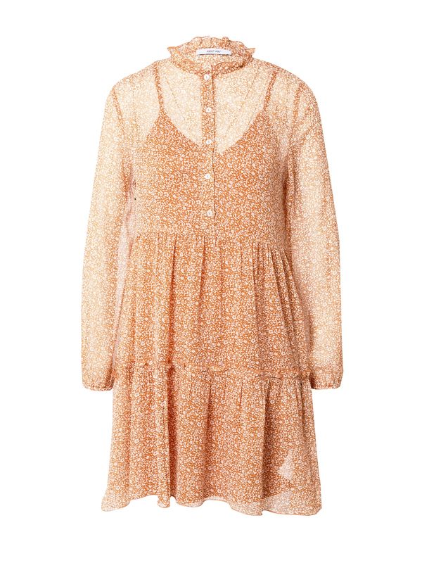 ABOUT YOU ABOUT YOU Košulja haljina 'Luana'  pastelno narančasta / bijela