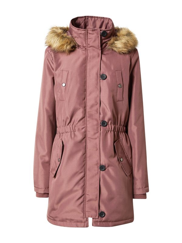 ABOUT YOU ABOUT YOU Lagana parka 'Fanny'  svijetlosmeđa / prljavo roza