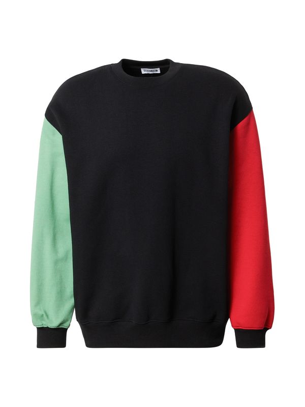 ABOUT YOU Limited ABOUT YOU Limited Sweater majica 'Falk'  zelena / crvena / crna