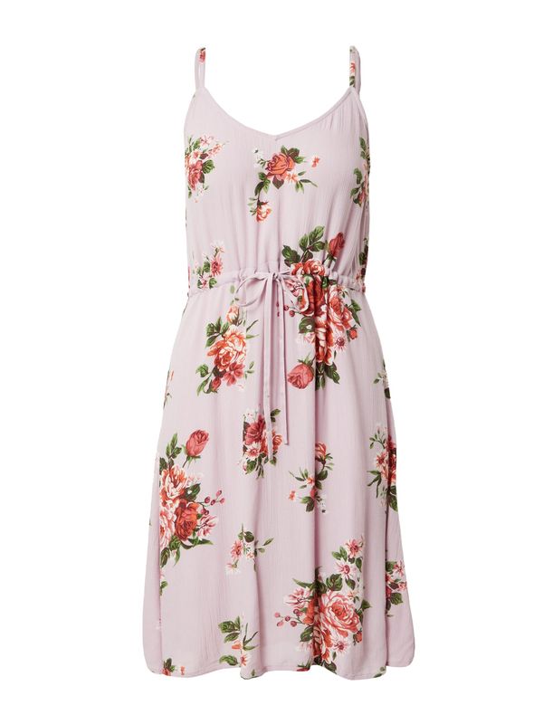 ABOUT YOU ABOUT YOU Ljetna haljina 'Carla'  zelena / pastelno roza / crvena / bijela