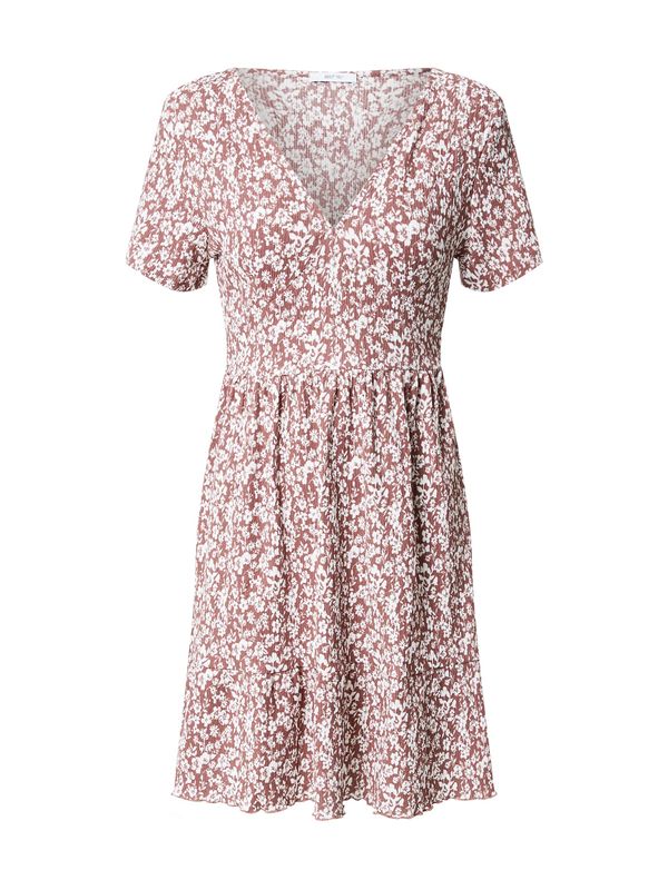 ABOUT YOU ABOUT YOU Ljetna haljina 'Dena'  smeđa / bijela