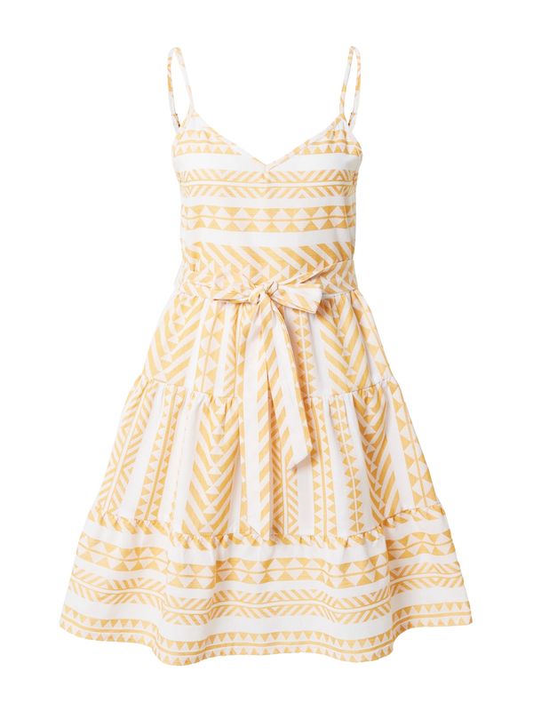 ABOUT YOU ABOUT YOU Ljetna haljina 'Therese'  žuta / bijela