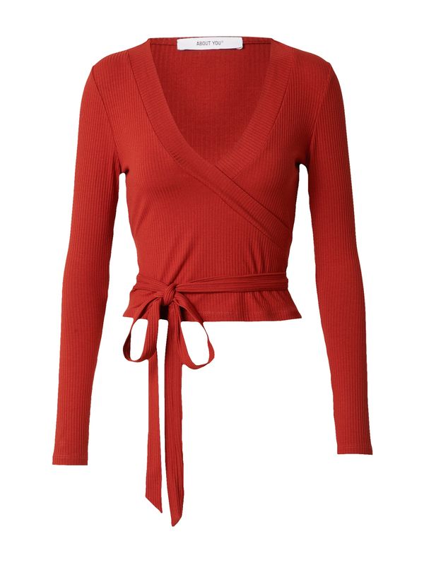 ABOUT YOU ABOUT YOU Majica 'Cassia'  hrđavo crvena