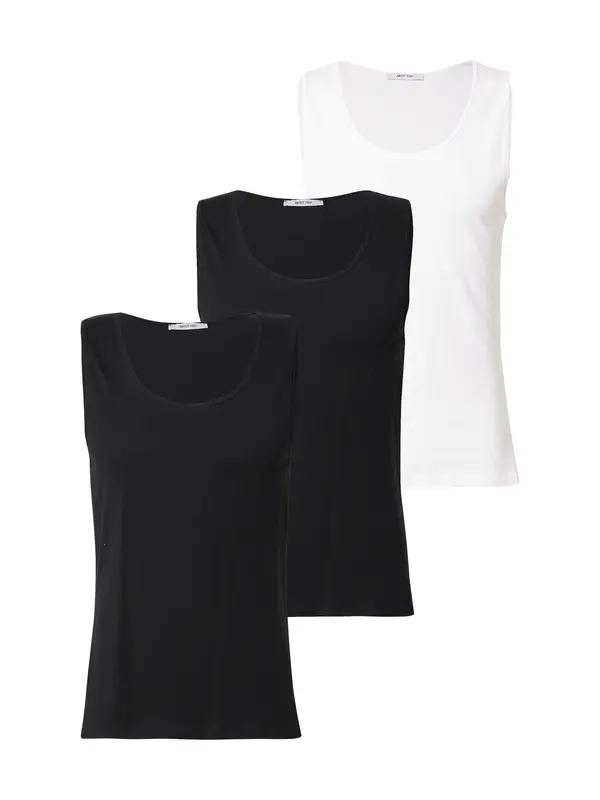 ABOUT YOU ABOUT YOU Majica 'Curt'  crna / bijela