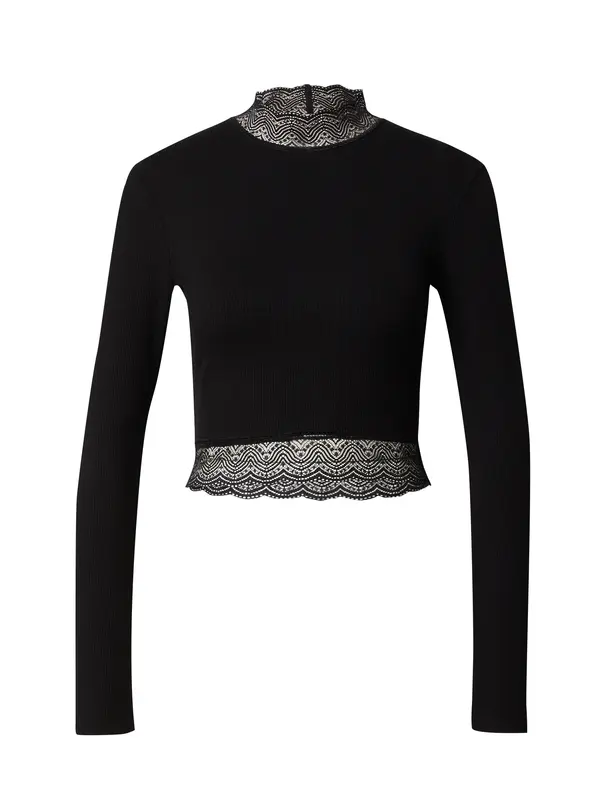 ABOUT YOU ABOUT YOU Majica 'Danai Longsleeve'  crna